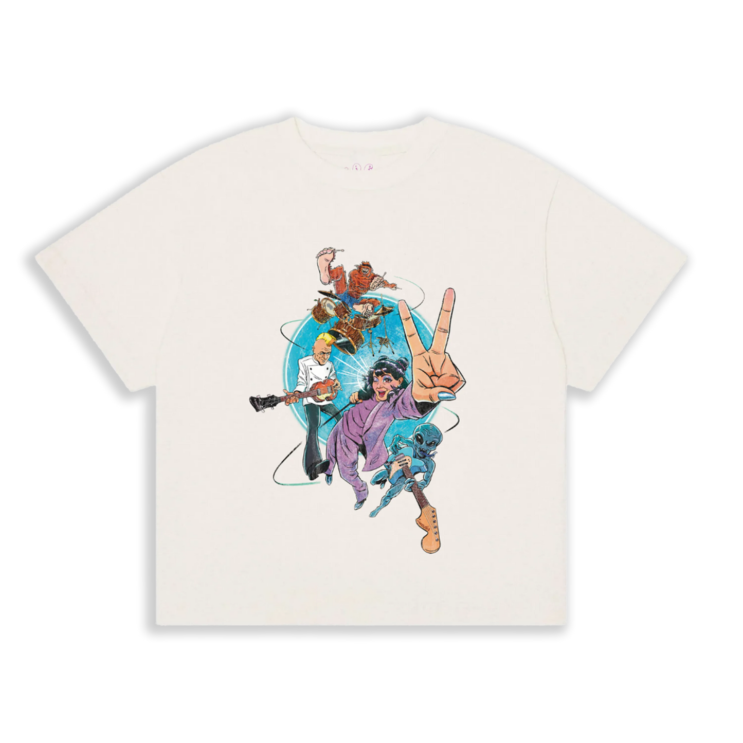 I Want To Go Home World Tour Boxy Crop T-Shirt