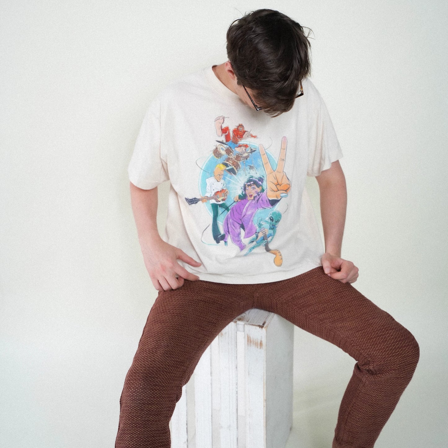 I Want To Go Home World Tour Boxy Crop T-Shirt